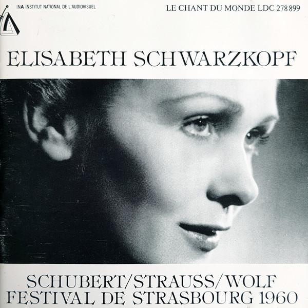 Elisabeth Schwarzkopf / Schubert, Strauss, Wolf - Festival D, Cd's en Dvd's, Cd's | Pop, Gebruikt, Ophalen of Verzenden