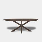 Tafel organisch eikenhout  Matrix Hout  300x125, Huis en Inrichting, Tafels | Eettafels, Nieuw