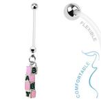 Fako Bijoux - Zwangerschapspiercing - Blokken Baby, Verzenden, Nieuw