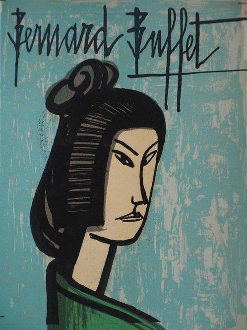 Bernard Buffet (1928-1999) - Japonaise, Antiek en Kunst, Antiek | Overige Antiek