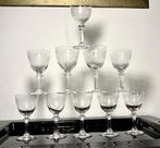 Baccarat / Saint Louis - Drinkglas (10) - Kristal, Antiek en Kunst, Antiek | Glas en Kristal