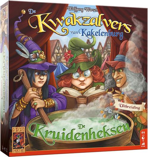 De Kwakzalvers van Kakelenburg - De Kruidenheksen | 999, Hobby en Vrije tijd, Gezelschapsspellen | Bordspellen, Nieuw, Verzenden