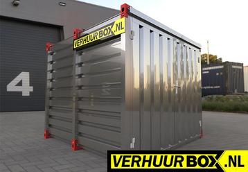 Verhuurbox 3m opslagcontainer 15m3 6m2 huren