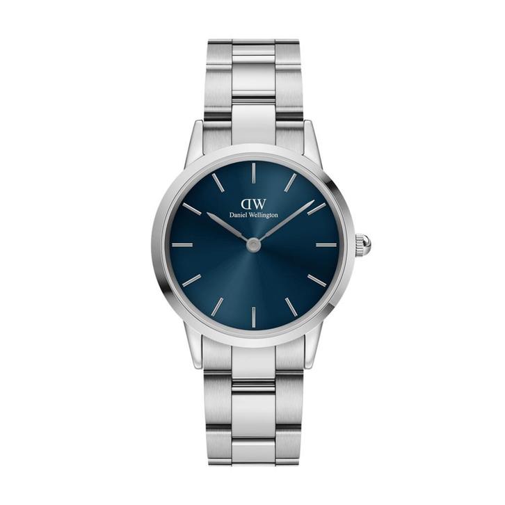 Daniel Wellington Iconic Link Arctic - 40mm, Sieraden, Tassen en Uiterlijk, Horloges | Heren, Nieuw, Verzenden