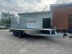Machinetransporter 380x180, parabolisch 3500kg, Auto diversen, Aanhangers en Bagagewagens, Ophalen, Nieuw