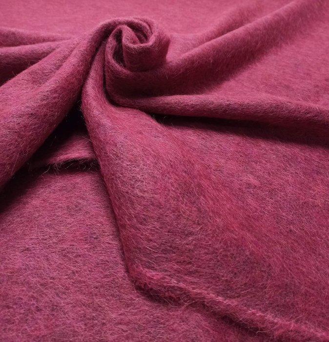A197 - 470 x 150 cm - Caldo tessuto in pura lana Mohair -, Antiek en Kunst, Antiek | Kleden en Textiel