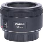 Tweedehands Canon EF 50mm f/1.8 STM CM9155, Audio, Tv en Foto, Fotografie | Lenzen en Objectieven, Gebruikt, Ophalen of Verzenden