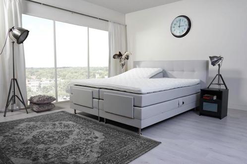Boxspringset Cooper deluxe, Huis en Inrichting, Slaapkamer | Boxsprings, Wit, Nieuw, Verzenden