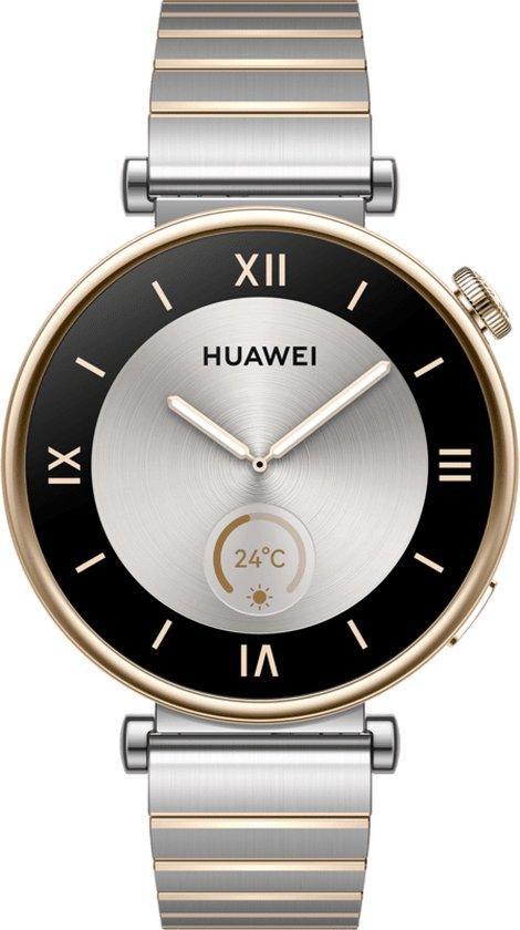 Huawei - Watch GT 4 - 41mm - Silver (Smartwatch), Sieraden, Tassen en Uiterlijk, Smartwatches, Nieuw, Verzenden