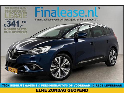 Renault Grand Scénic 1.3 TCe Intens 7P 141PK LED Cam €341pm, Auto's, Renault, Lease, Automaat, SUV of Terreinwagen, Benzine, Blauw