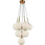 Hanglamp Luna White Gold, Verzenden, Nieuw