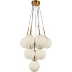 Hanglamp Luna White Gold, Verzenden, Nieuw