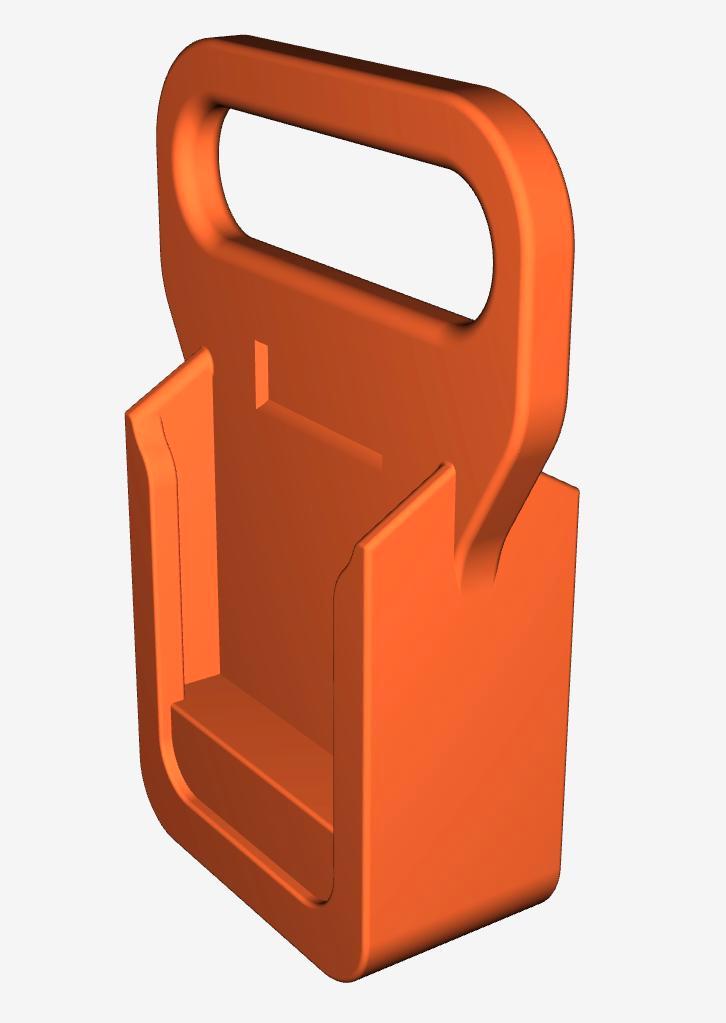 Makita Accuhouder & Transport Carrier | 3D Geprint | Zwart, Doe-het-zelf en Verbouw, Gereedschap | Machine-onderdelen en Toebehoren