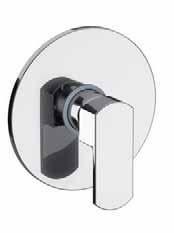 Cisal Roadster afbouwdeel douche mengkraan mat wit, Doe-het-zelf en Verbouw, Sanitair, Kraan, Nieuw, Ophalen of Verzenden