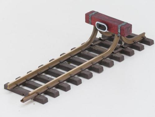 Klein-Serie Oldtimer Stootblok met echt hard-houten stoot..., Hobby en Vrije tijd, Modeltreinen | Overige schalen, Rails, Gebruikt