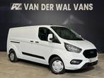 Ford Transit Custom 2.0 TDCI 131pk L2H1 Euro6 Airco | Cruise, Stof, Gebruikt, Wit, Dealer onderhouden