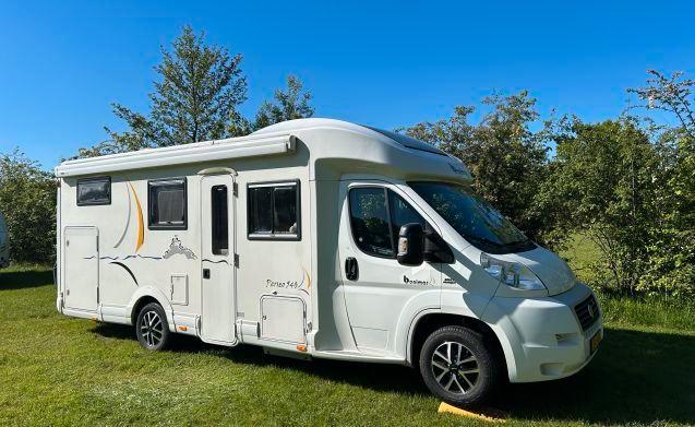 4 pers. Benimar camper huren in Ermelo? Vanaf € 92 p.d. - Go, Caravans en Kamperen, Verhuur