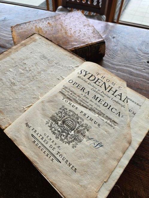 Thomas Sydenham - Opera Medica in tomos duos divisa - 1769, Antiek en Kunst, Antiek | Boeken en Bijbels