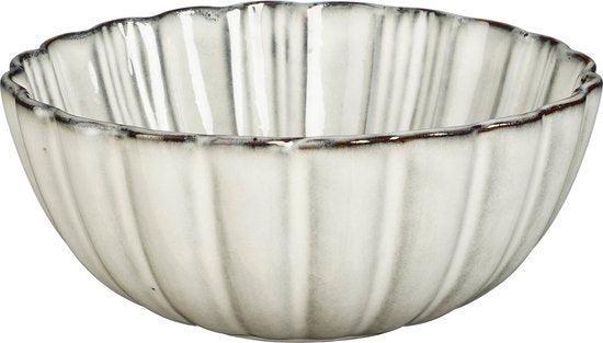 Tweedekans | Mica Decorations Corfu Schaal - Set van 4 - H9, Huis en Inrichting, Woonaccessoires | Dienbladen, Zo goed als nieuw