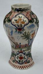 Vaas - Aardewerk - Delftse faience vaas, Antiek en Kunst