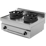 Gold Catering Equipment Horeca Wokfornuis | Gas | 800x650x30, Zakelijke goederen, Horeca | Keukenapparatuur, Ophalen of Verzenden