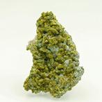 Brochantiet met epidote – mineralen associatie Kristalen -, Verzamelen, Mineralen en Fossielen