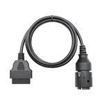BMW 10-pins OBD – 16-pins OBD2 Verloopkabel | Motorfiets, Auto diversen, Autogereedschap, Verzenden, Nieuw