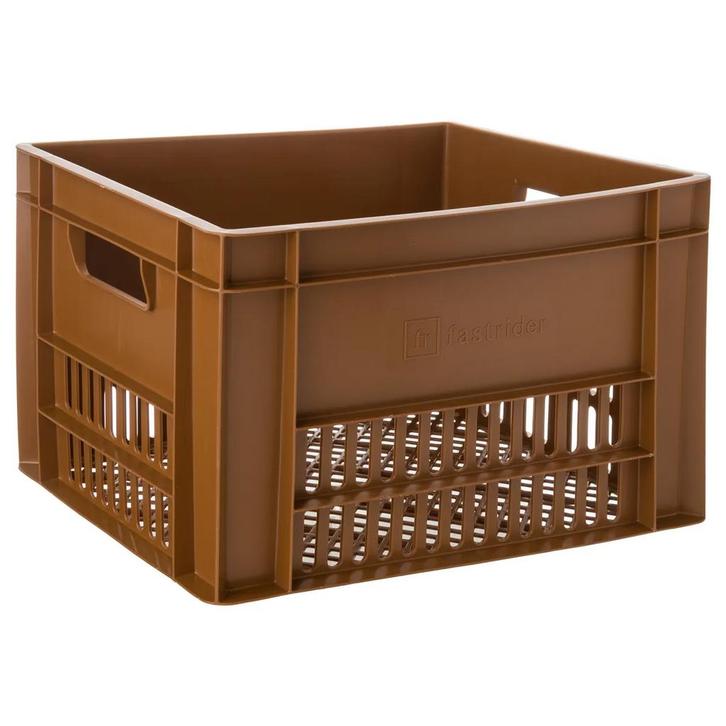 Fast Rider Fietskrat Bruin, Fietsen en Brommers, Fietsaccessoires | Fietsmanden, Nieuw, Verzenden