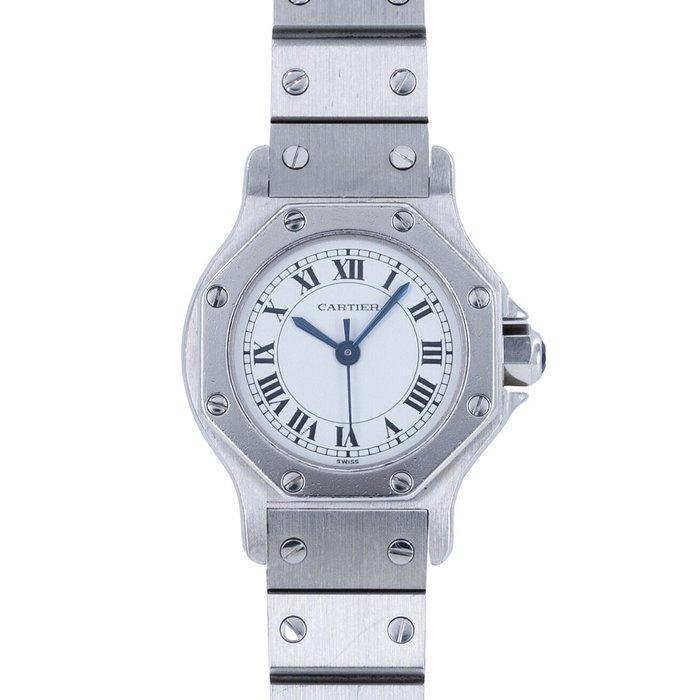 Cartier - Santos Octagon - Zonder Minimumprijs - 82037188 -, Sieraden, Tassen en Uiterlijk, Horloges | Heren