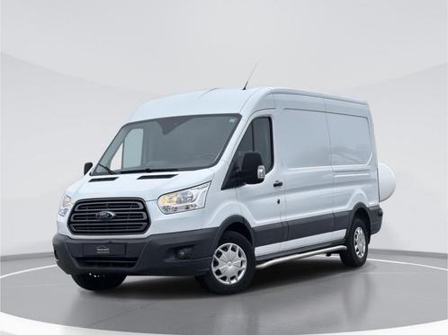 Ford Transit 350 2.0 TDCI L3H2 Trend, Auto's, Bestelauto's, Onderhoudsboekje, Lease, Overige kleuren, Handgeschakeld, Wit, Ford