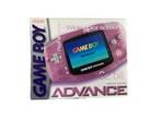 Nintendo Game Boy Advance Transparent Pink in Doos (Nette..., Spelcomputers en Games, Ophalen of Verzenden, Zo goed als nieuw