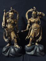 A pair of rare and unique Extra-large wooden sculptured, Antiek en Kunst