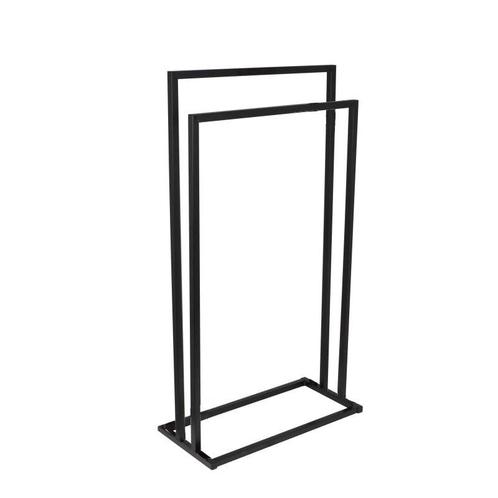 Staand handdoekenrek zwart - modern design - 45x21,5x84,5..., Doe-het-zelf en Verbouw, Sanitair, Nieuw, Ophalen of Verzenden