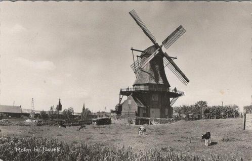 HASSELT - Molen bij Hasselt, Verzamelen, Ansichtkaarten | Nederland, Verzenden