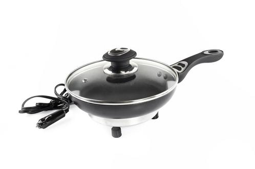 Elektrische koekenpan voor auto 20cm x 4cm 150W 12V, Auto diversen, Auto-accessoires, Nieuw, Verzenden