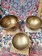 Onbekend - Set 3 Jambati Klankschalen - - Muziekinstrumenten, Nieuw
