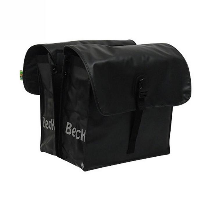 Beck Dubbele Fietstas Small Black, Fietsen en Brommers, Fietsaccessoires | Fietstassen, Nieuw, Verzenden