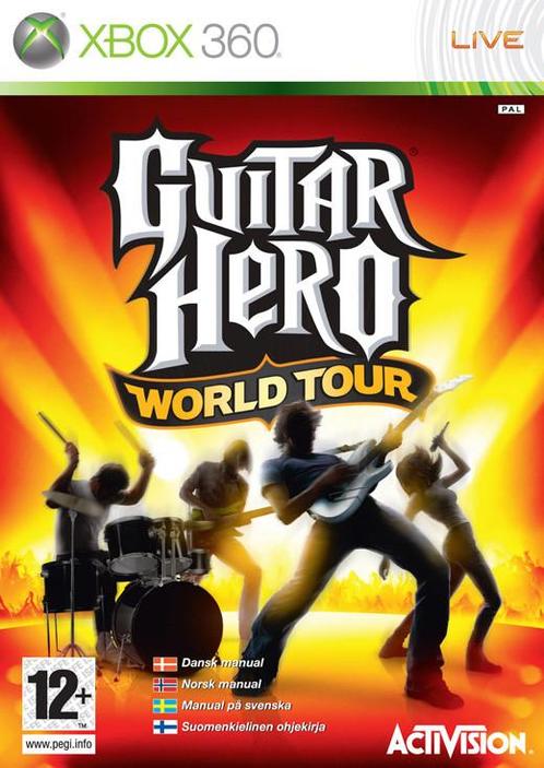 Guitar Hero World Tour (Xbox 360), Spelcomputers en Games, Games | Xbox 360, Gebruikt, Vanaf 7 jaar, Verzenden