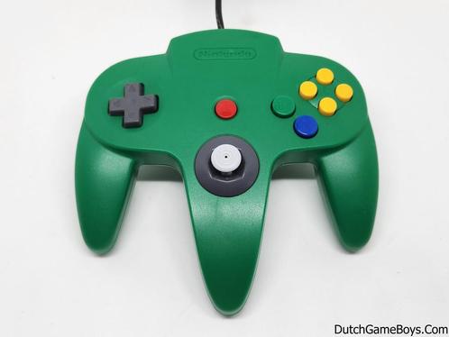 Nintendo 64 / N64 - Controller - Green, Spelcomputers en Games, Spelcomputers | Nintendo 64, Gebruikt, Verzenden