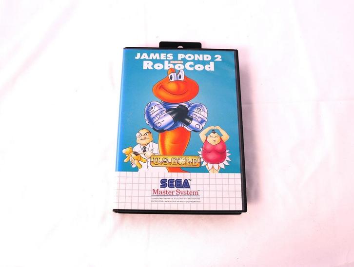 SEGA Master System - James Pond II: Codename Robocod, Spelcomputers en Games, Games | Sega, Ophalen of Verzenden