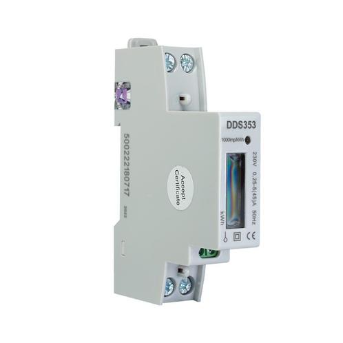 EMAT kWh meter 45A 1-fase digitaal MID (85008001), Doe-het-zelf en Verbouw, Elektra en Kabels, Verzenden