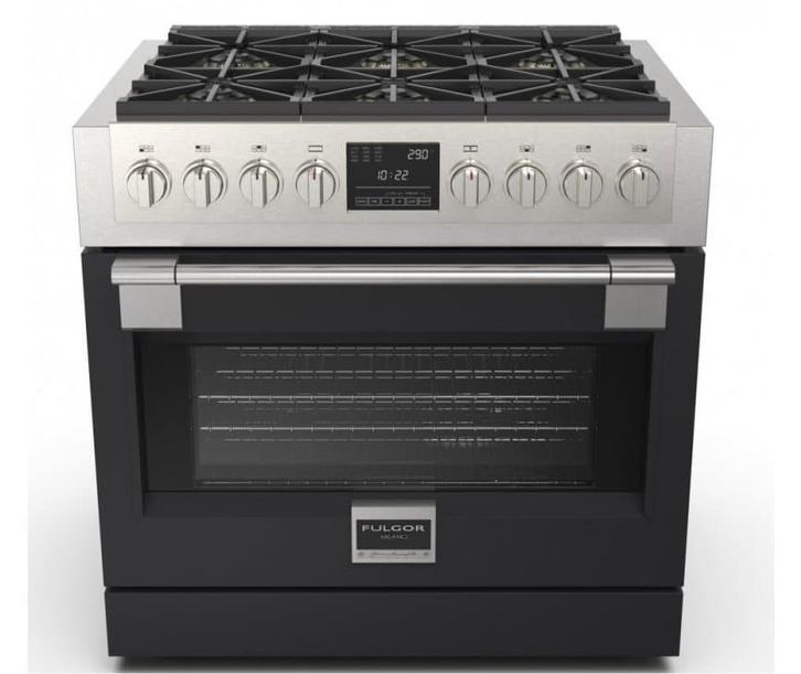 Fulgor Milano FSRC 3606 P MG ED 2F MBK Fornuis, Witgoed en Apparatuur, Fornuizen, Nieuw, Energieklasse A of zuiniger, Ophalen of Verzenden