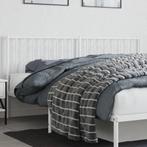 vidaXL Hoofdbord 180 cm metaal wit, Verzenden, Nieuw, Wit, Metaal
