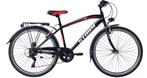 Jongensfiets STORM 26 inch met 6 versnellingen zwart/rood, Fietsen en Brommers, Fietsen | Jongens, Verzenden, Nieuw
