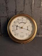 Fyrkat - Barometer - Messing - Antieke barometer, Antiek en Kunst