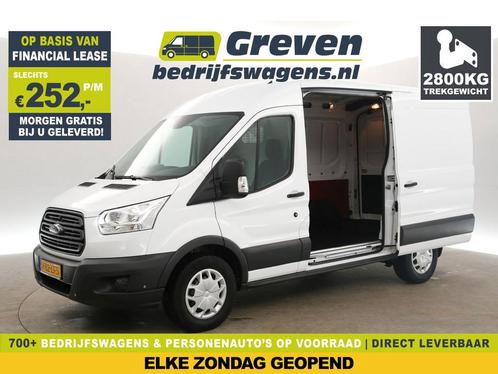 Ford Transit 350 2.0 TDCI L2H2 170PK 2800KG Trekgew. €252pm, Auto's, Bestelauto's, Handgeschakeld, Diesel, Wit, Ford, Verzenden