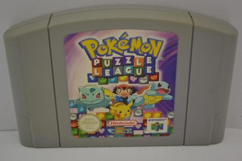 Pokemon Puzzle League (N64 EUR), Spelcomputers en Games, Games | Nintendo 64, Zo goed als nieuw, Verzenden