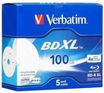 Verbatim BD-R XL Printable 100 GB 4x Speed In Jewelcase 5..., Verzenden, Nieuw