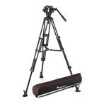 Manfrotto 504 & Alu Twin MS, Nieuw, 150 tot 175 cm, Met balhoofd, Ophalen of Verzenden