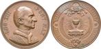 Brons medaille auf sein Priesterjubilaeum 1887 Vatikan: L..., Verzenden